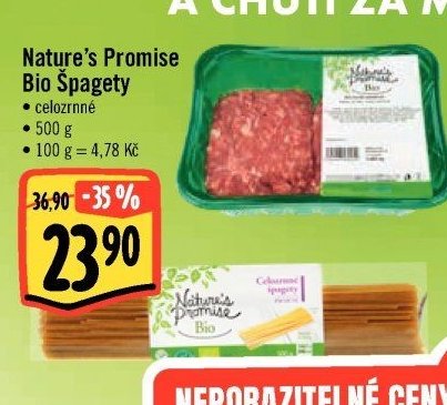 Nature's Promise Bio Špagety