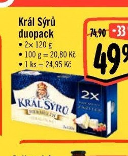 Král Sýrů duopack