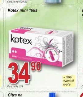 Kotex mini 16ks
