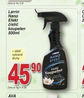 Larrin Nano Efekt čistič koupelen 500ml