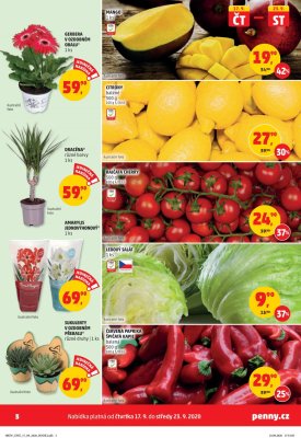 akční leták Penny Market 17.9.2020-23.9.2020