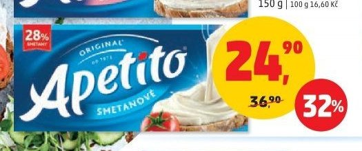 Apetito smetanové