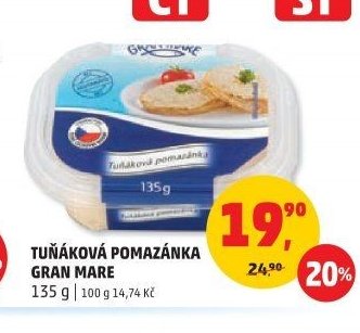 TUŇÁKOVÁ POMAZÁNKA GRAN MARE