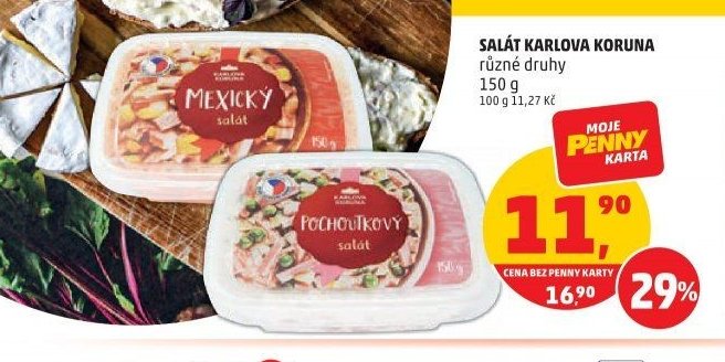 SALÁT KARLOVA KORUNA
