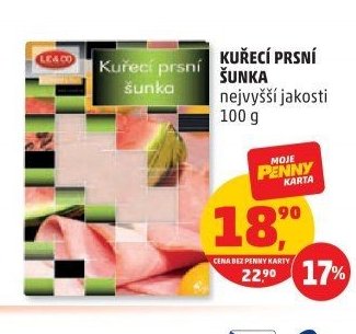 KUŘECÍ PRSNÍ ŠUNKA