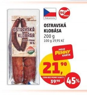 OSTRAVSKÁ KLOBÁSA
