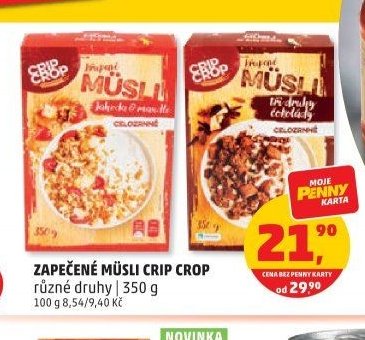 ZAPEČENÉ MÜSLI CRIP CROP