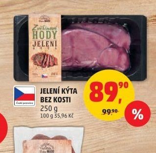 JELENÍ KÝTA BEZ KOSTI