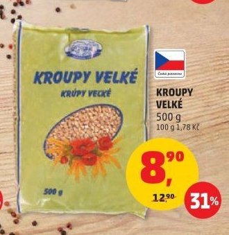 KROUPY VELKÉ