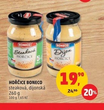 HOŘČICE BONECO steaková, dijonská