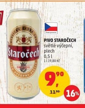 PIVO STAROČECH světlé výčepní