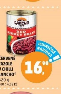 ČERVENÉ FAZOLE SANCHO