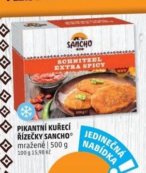 Pikantní kuřecí řízečky SANCHO