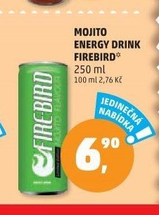 Mojito Energy drink FIREBIRD