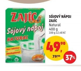 Sójový nápoj Zajíć Natural