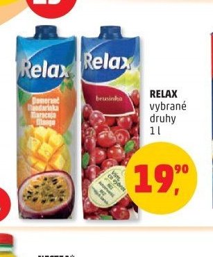 Relax vybrané druhy 1 l