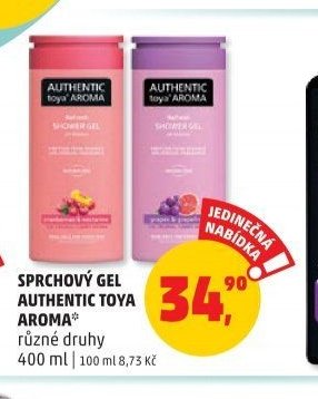 Sprchový gel Authentic Toya Aroma různé druhy 400 ml