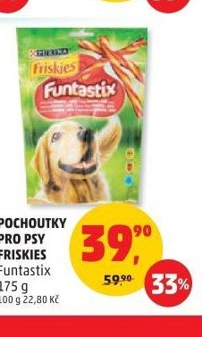 Pochoutky pro psy Friskies Funtastix 175 g