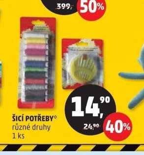 ŠICÍ POTŘEBY