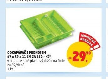 ODKAPÁVAČ S PODNOSEM