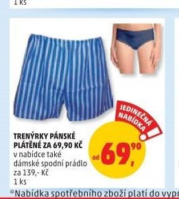 TRENÝRKY PÁNSKÉ PLÁTĚNÉ