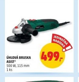 ÚHLOVÁ BRUSKA ASIST