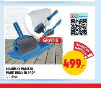 MALÍŘSKÝ VÁLEČEK PAINT RUNNER PRO