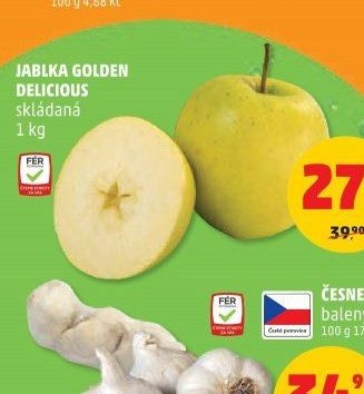 JABLKA GOLDEN DELICIOUS