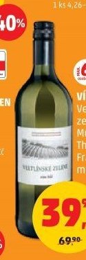 VÍNO Veltlínské zelené, Müller Thurgau, Frankovka modrá
