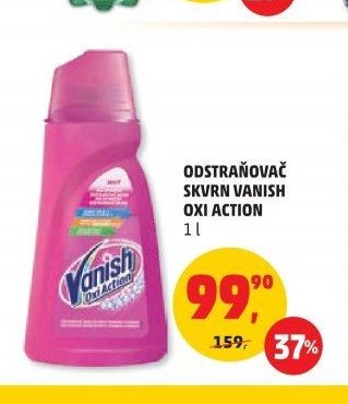 Odstraňovač skvrn Vanish Oxi Action 1 l