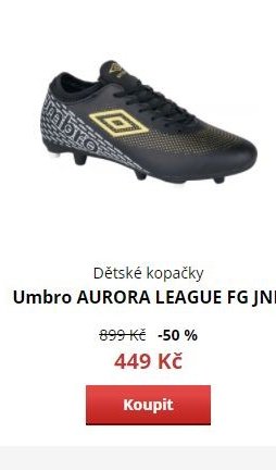 Umbro AURORA LEAGUE FG JNR