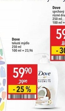 Dove tekuté mýdlo