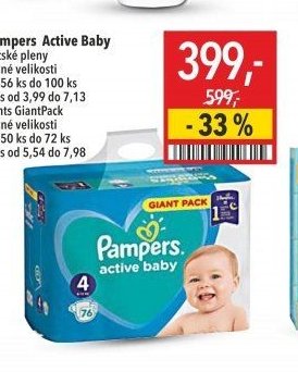 Pampers Active Baby / Pants
