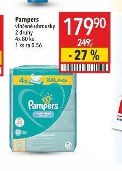 Pampers vlhčené ubrousky