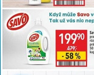 Savo prací prostředky