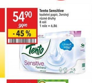 Tento Sensitive toaletní papír