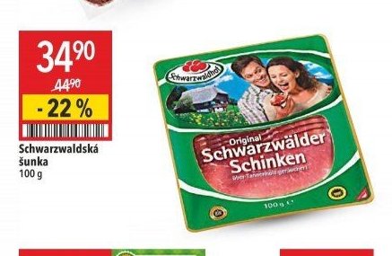 Schwarzwaldská šunka