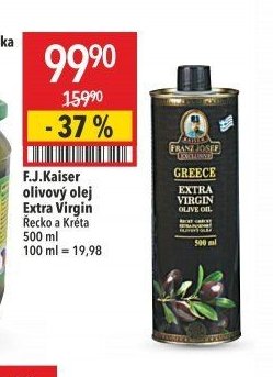 F.J.Kaiser olivový olej Extra Virgin