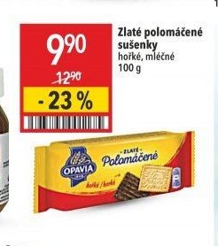 Zlaté polomáčené sušenky