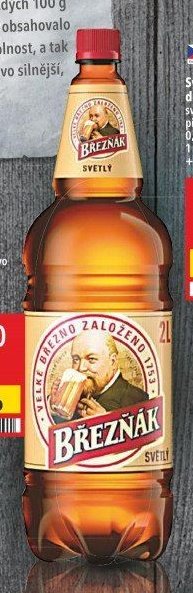 Březňák světlé výčepní pivo 1,5 l