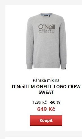 O'Neill LM ONEILL LOGO CREW SWEAT
