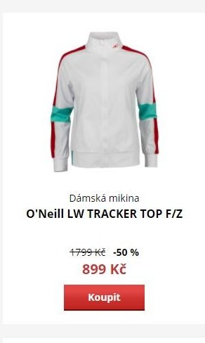 O'Neill LW TRACKER TOP F/Z