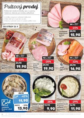 akční leták Kaufland 23.9.2020-27.9.2020