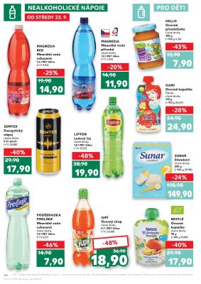 akční leták Kaufland 23.9.2020-27.9.2020