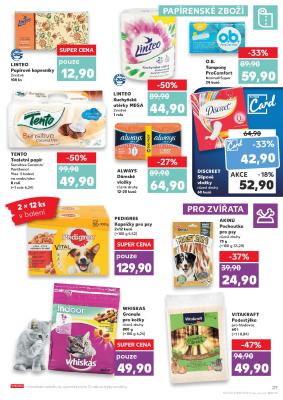 akční leták Kaufland 23.9.2020-27.9.2020