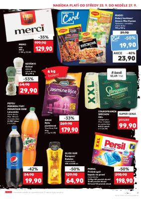 akční leták Kaufland 23.9.2020-27.9.2020