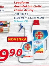 Dezinfekční čistič Lysoform