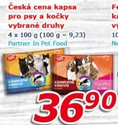 Kapsičky pro psy Česká cena