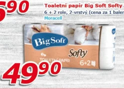 Toaletní papír 2vrstvý Big Soft