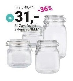 Zavařovací sklenice NELE